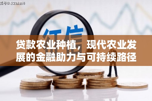 淄川贷款农业种植，现代农业发展的金融助力与可持续路径