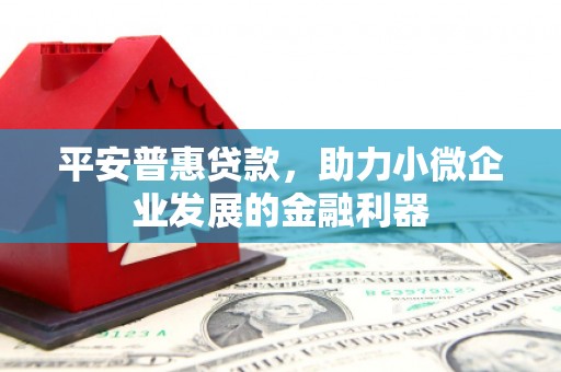 淄川平安普惠贷款，助力小微企业发展的金融利器