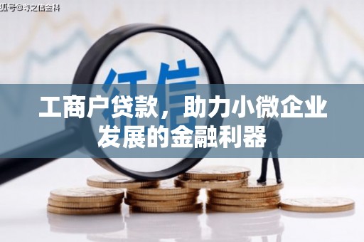淄川工商户贷款，助力小微企业发展的金融利器