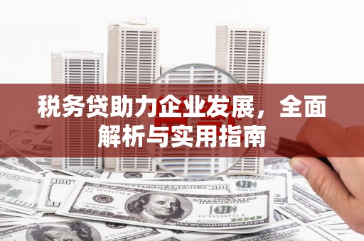 淄川税务贷助力企业发展，全面解析与实用指南